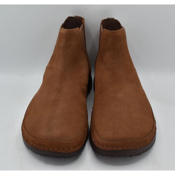 Chaco Mens Size 12 Paonia Cinnamon Brown Suede Chelsea Boots Shoes main image 8